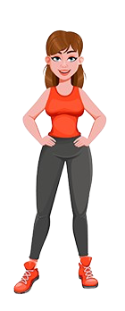 [Target female body type]